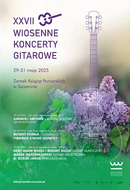 KONCERT KAMERALNY (GITARA + KWARTET SMYCZKOWY)- XXVII Wiosenne Koncerty Gitarowe
